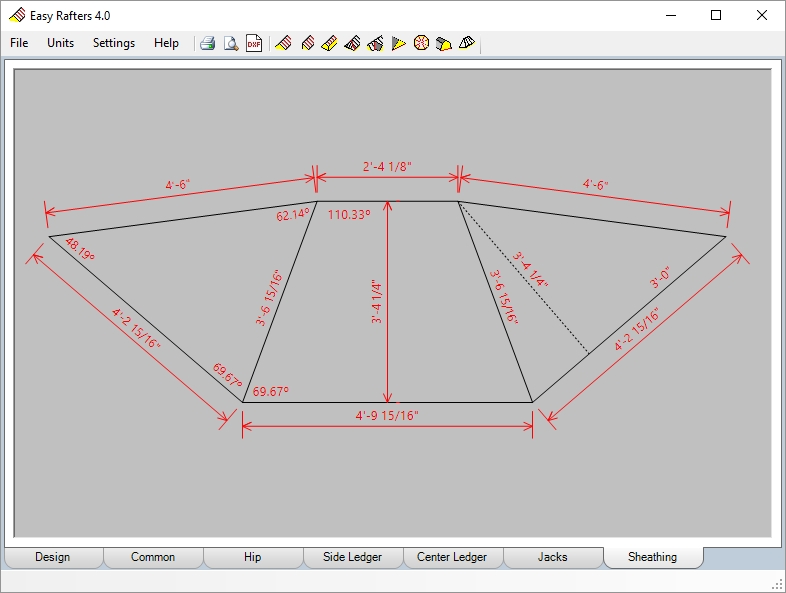 Bay Roof Sheathing